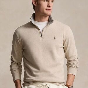 Polo Ralph Lauren's Luxury Jersey Quarter-Zip Pullover